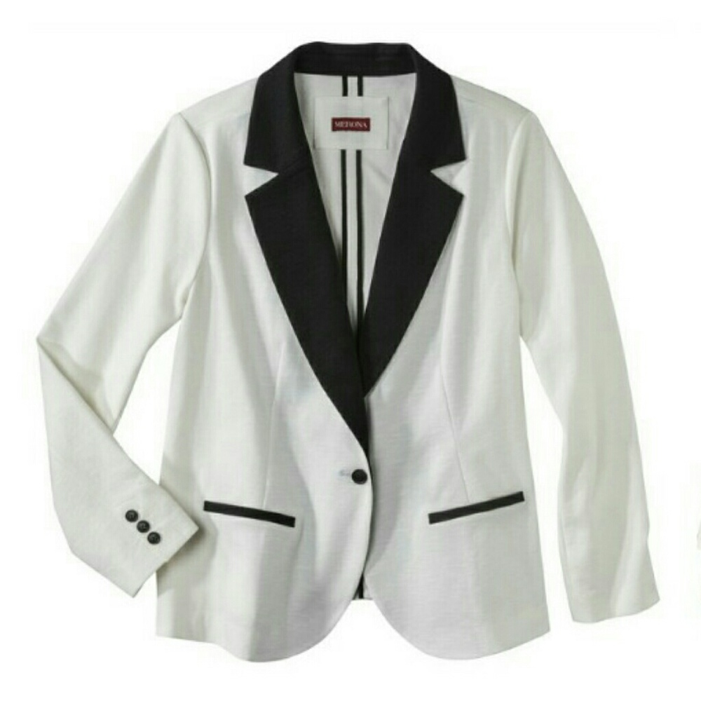 Black and White Tux Blazer