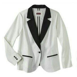 Black and White Tux Blazer