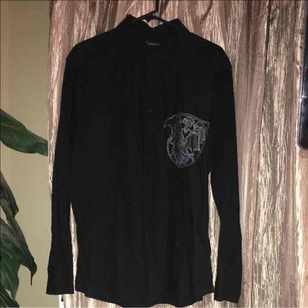 Men's long sleeve button down shirt