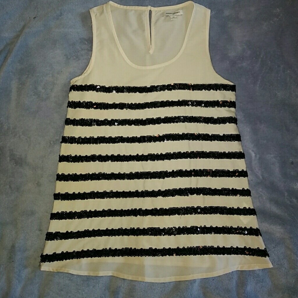 Banana Republic Sequined top