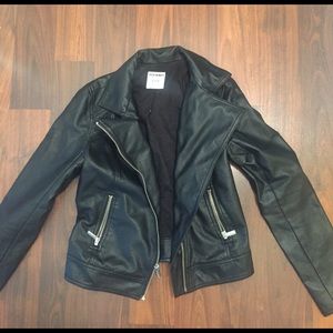 Old navy leather jacket