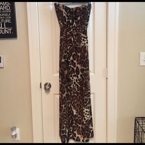 Cheetah maxi dress!