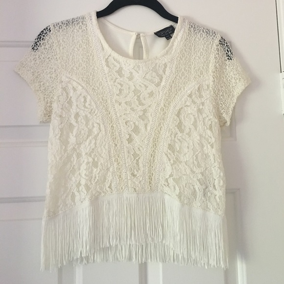 Lace Topshop crop top - Picture 1 of 2