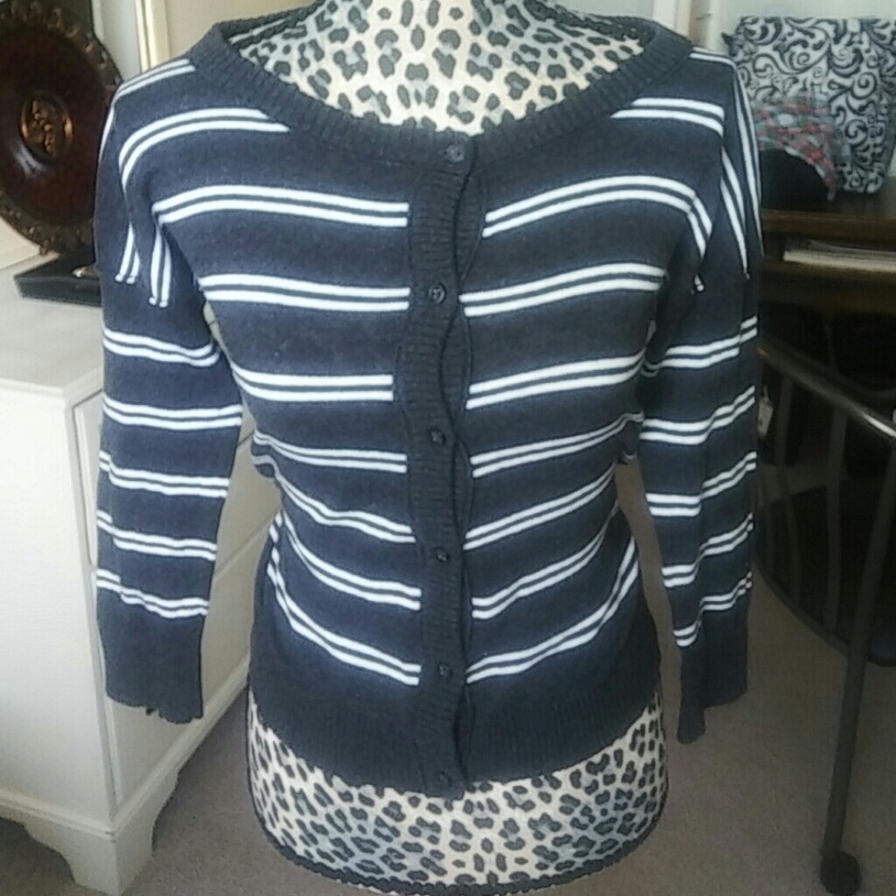 "Mission Supply Co" Quarter  Sleeved  Cardigan