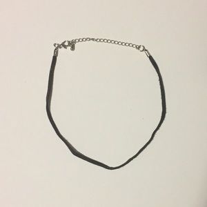 Handmade Black Suede Choker