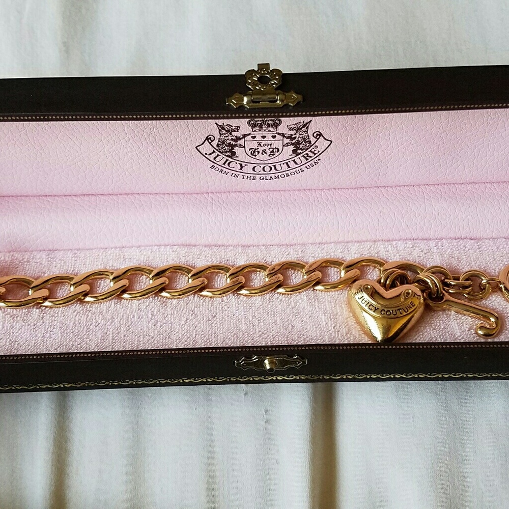 Juicy couture gold bracelet