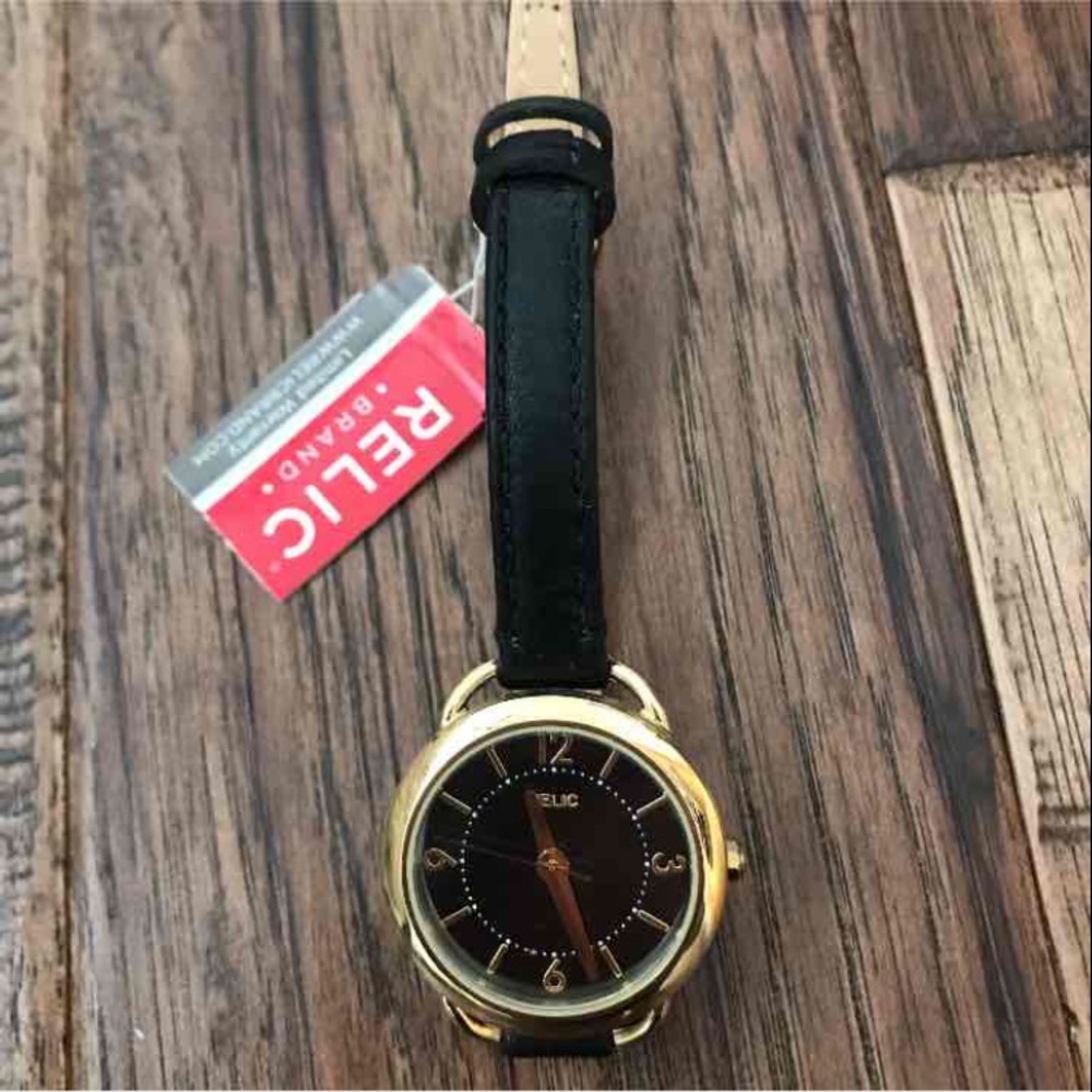 NEW Relic Genuine Leather Watch