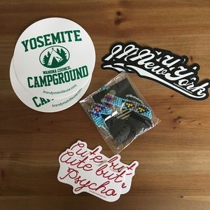 7 Brandy Melville Sticker Bundle