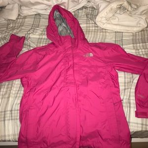 Pink Womens North Face jacket - Size Small