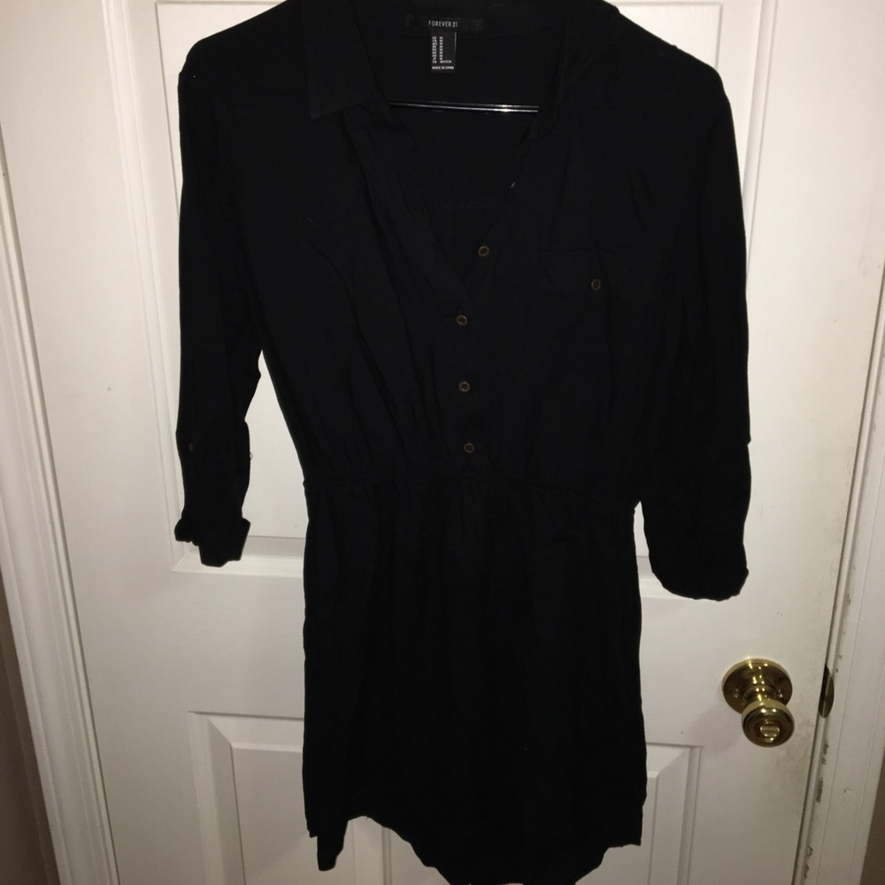 BUTTON DOWN DRESS