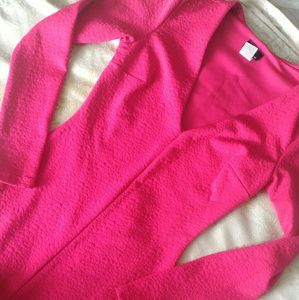 Va Va Voom Bright Hot Pink Bodycon Dress