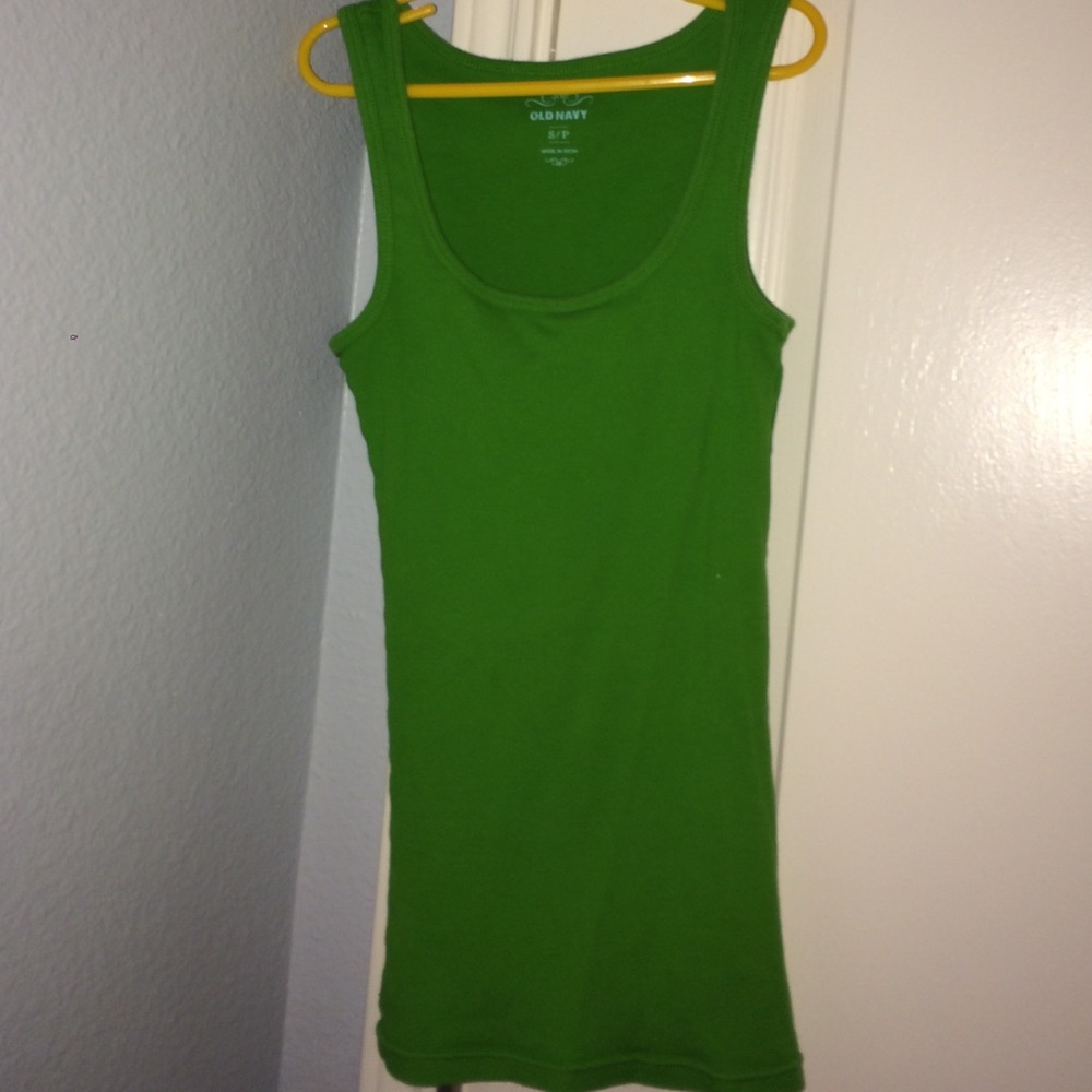 Lime Green Tank Top