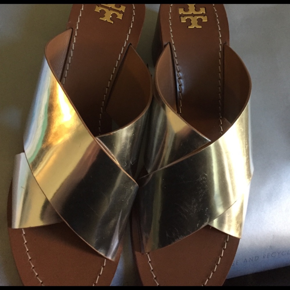 These are Tory Burch shoes silver