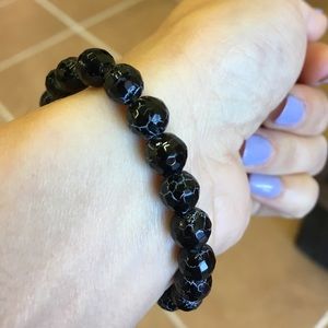 Obsidian healing stone bracelet ❤️