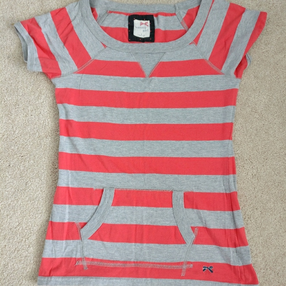Tommy girl striped tee