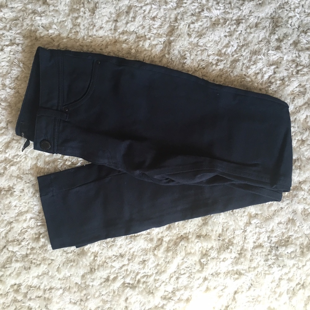 Navy "jeggings"
