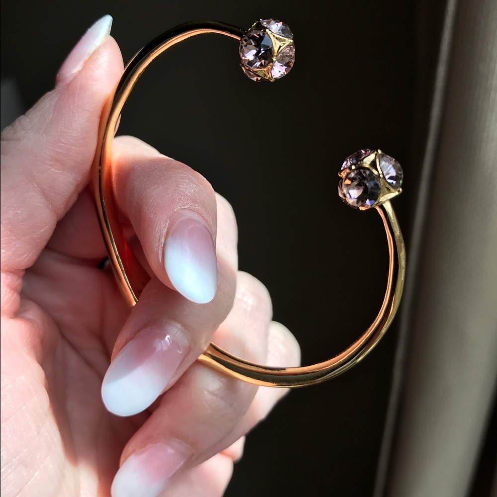 Kate spade black diamond lady marmalade bracelet