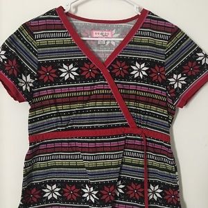 Koi by Kathy Peterson smock scrub top