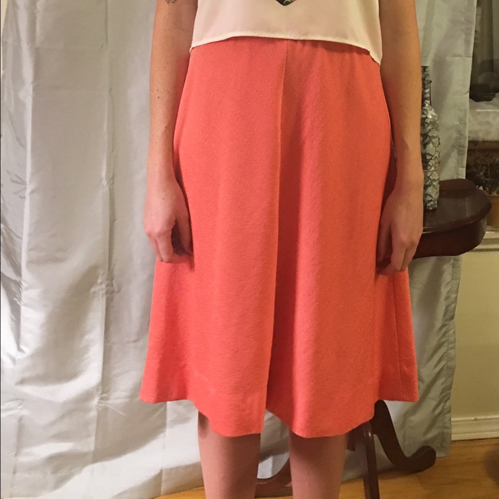 Coral Vintage Skirt