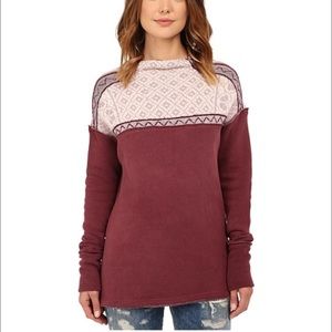 Free People Snow Bunny Sweatshirt