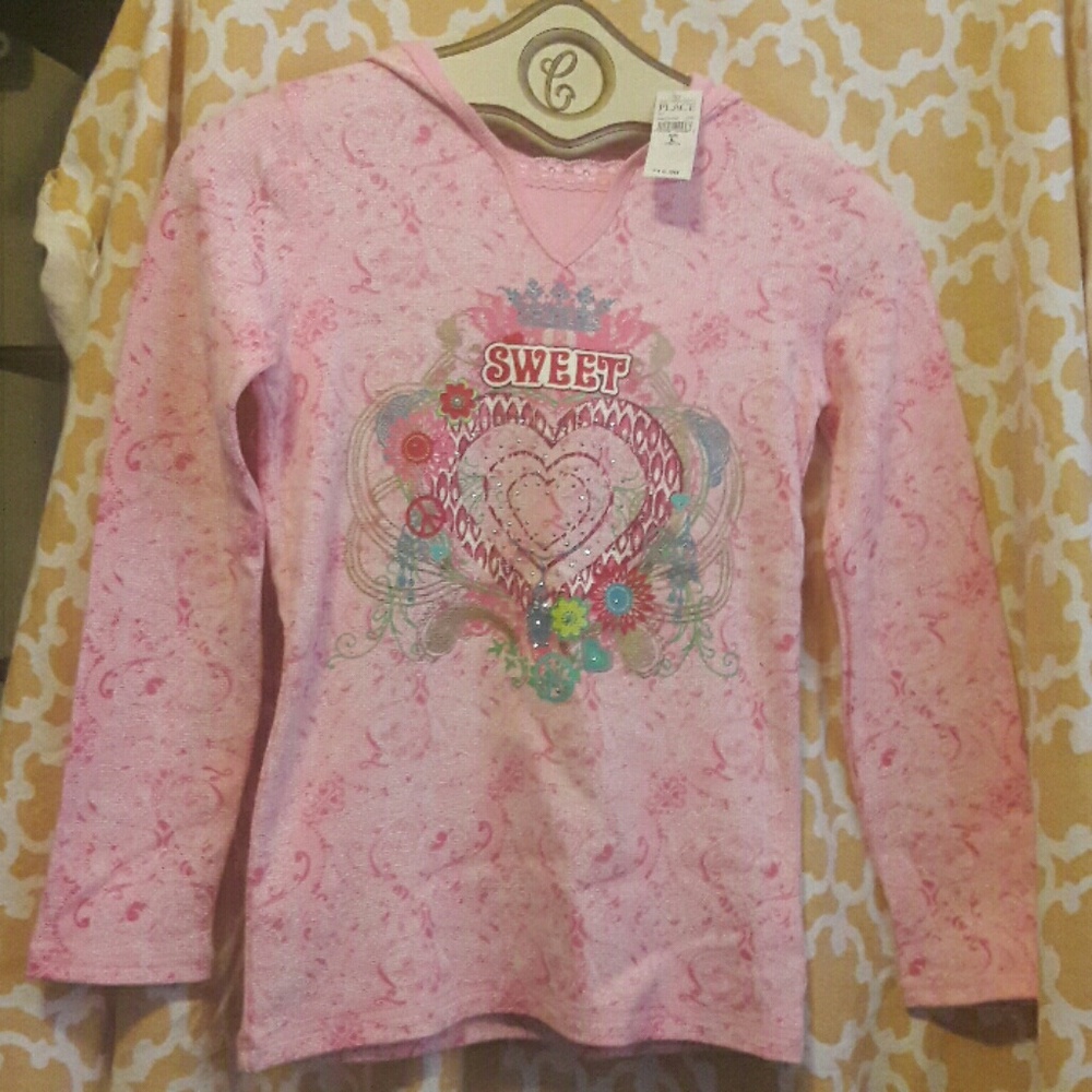 Children's Place Size L girls thermal shirt