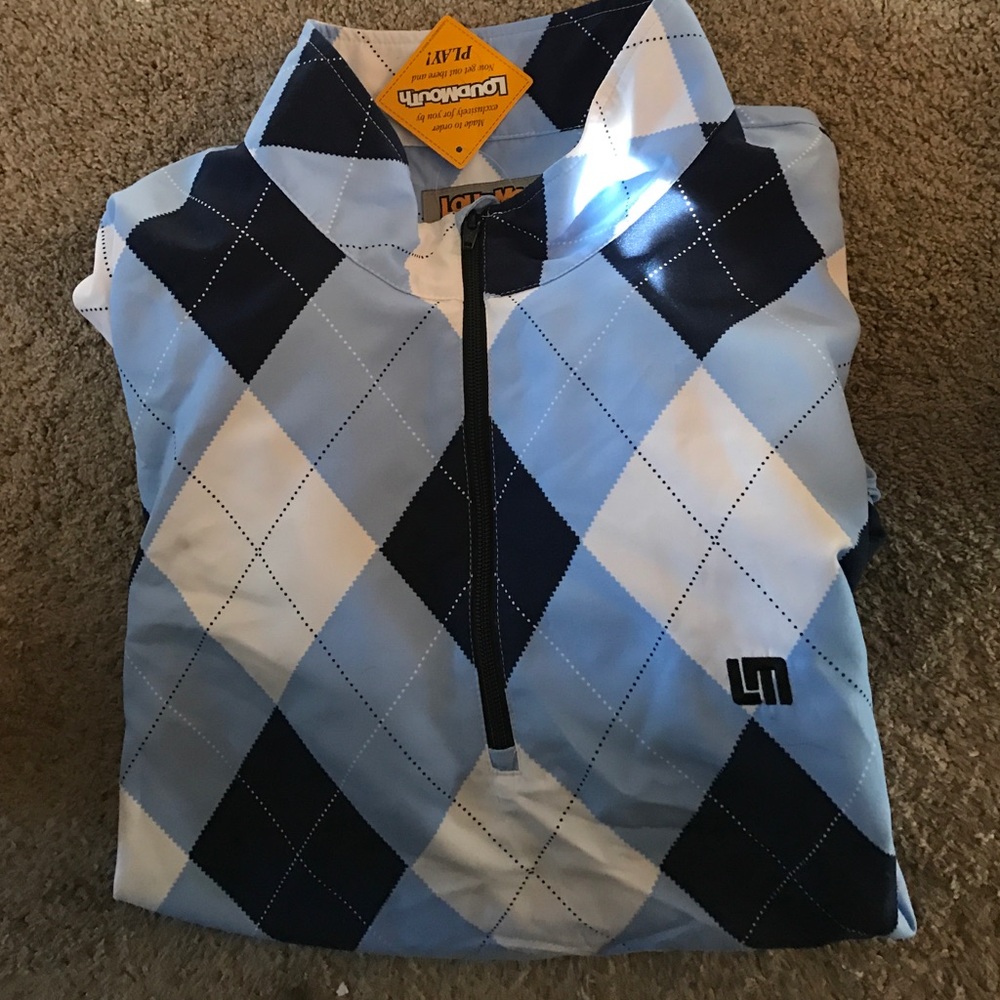Men's pullover golf vest