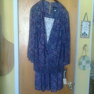 2 Piece set pretty  multi color  CONCEPTS  size 22