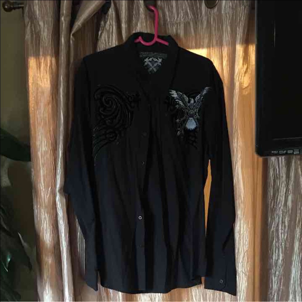 Casual long sleeve button down