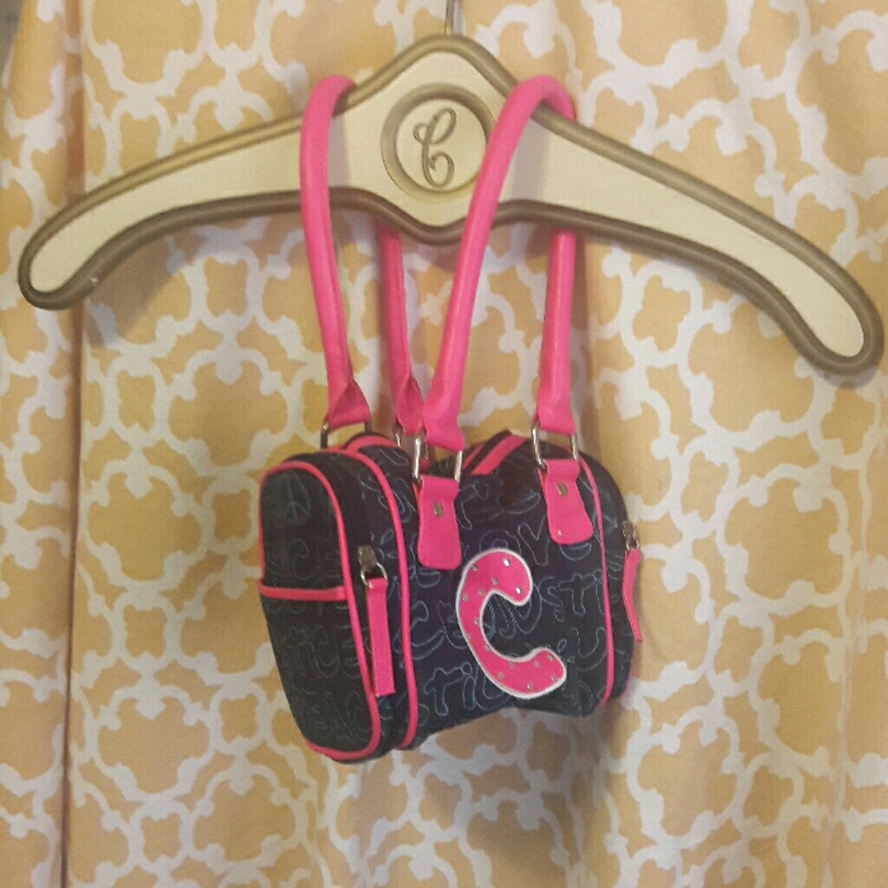 New Justice Intial "C" handbag