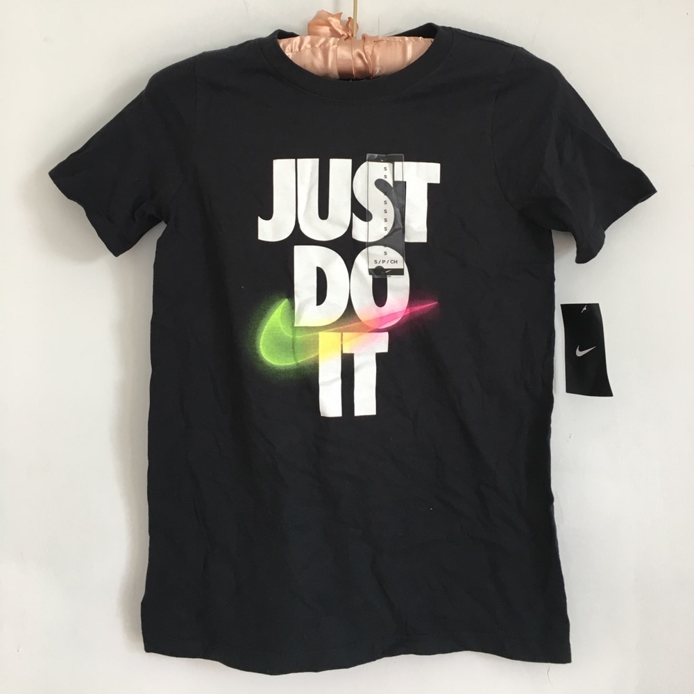 Nike Just do it black t shirt