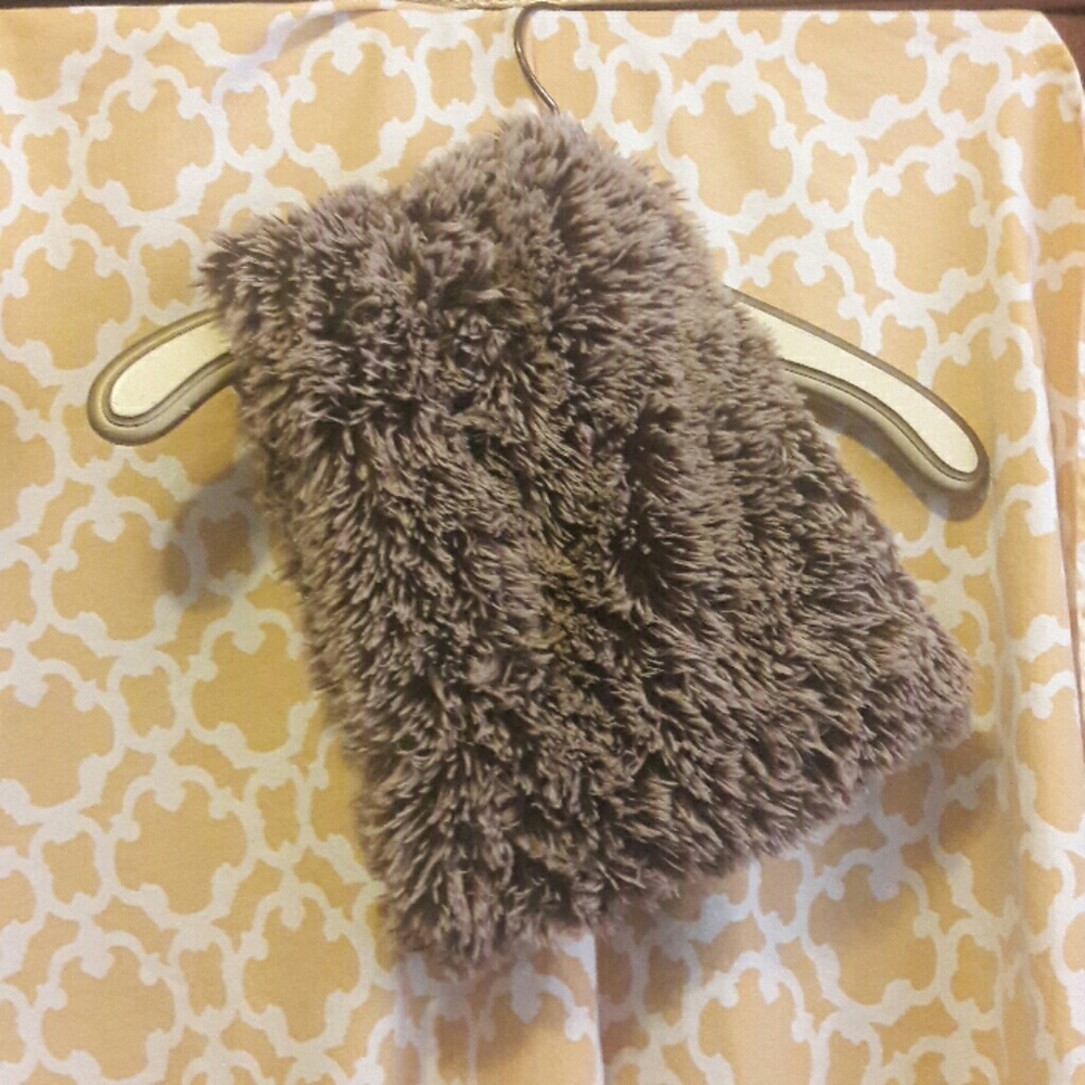 Steve Madden Faux Fur Infinity Scarf