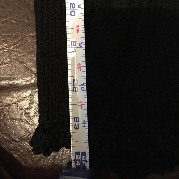 Grad Gift! Extra Fine Black Merino Cardigan - Picture 7 of 7