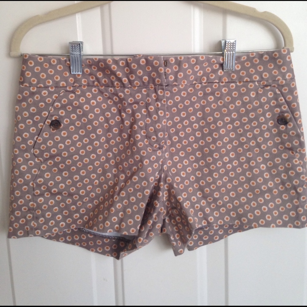 Super Cute Patterned J Crew Shorts