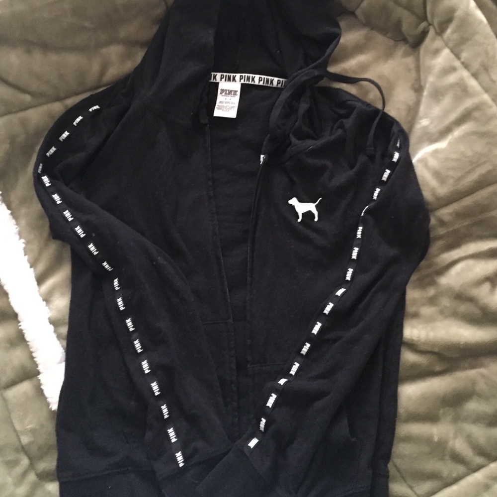 PINK black hoodie