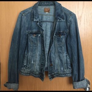 Distressed Denim Jacket