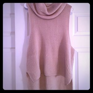 Beige Sweater vest