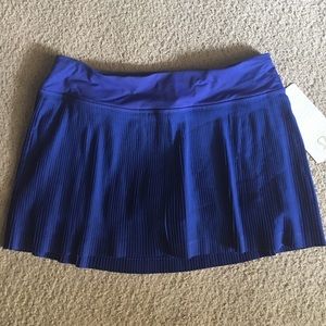 NWT Lululemon Pleat to Street skirt size 8