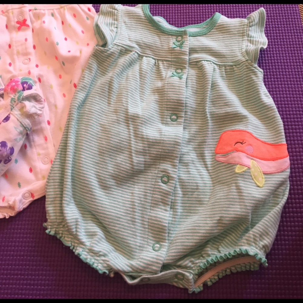 3 summer rompers! - Picture 4 of 4