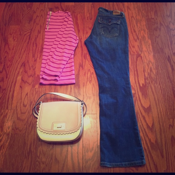 Levi's Denim - Levi's Distressed Bootcut 515 Jeans