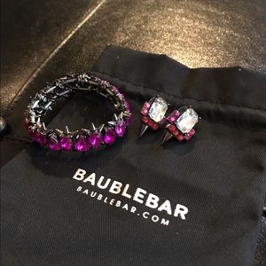 Clearance❗️Baublebar Bracelet and Earring Set