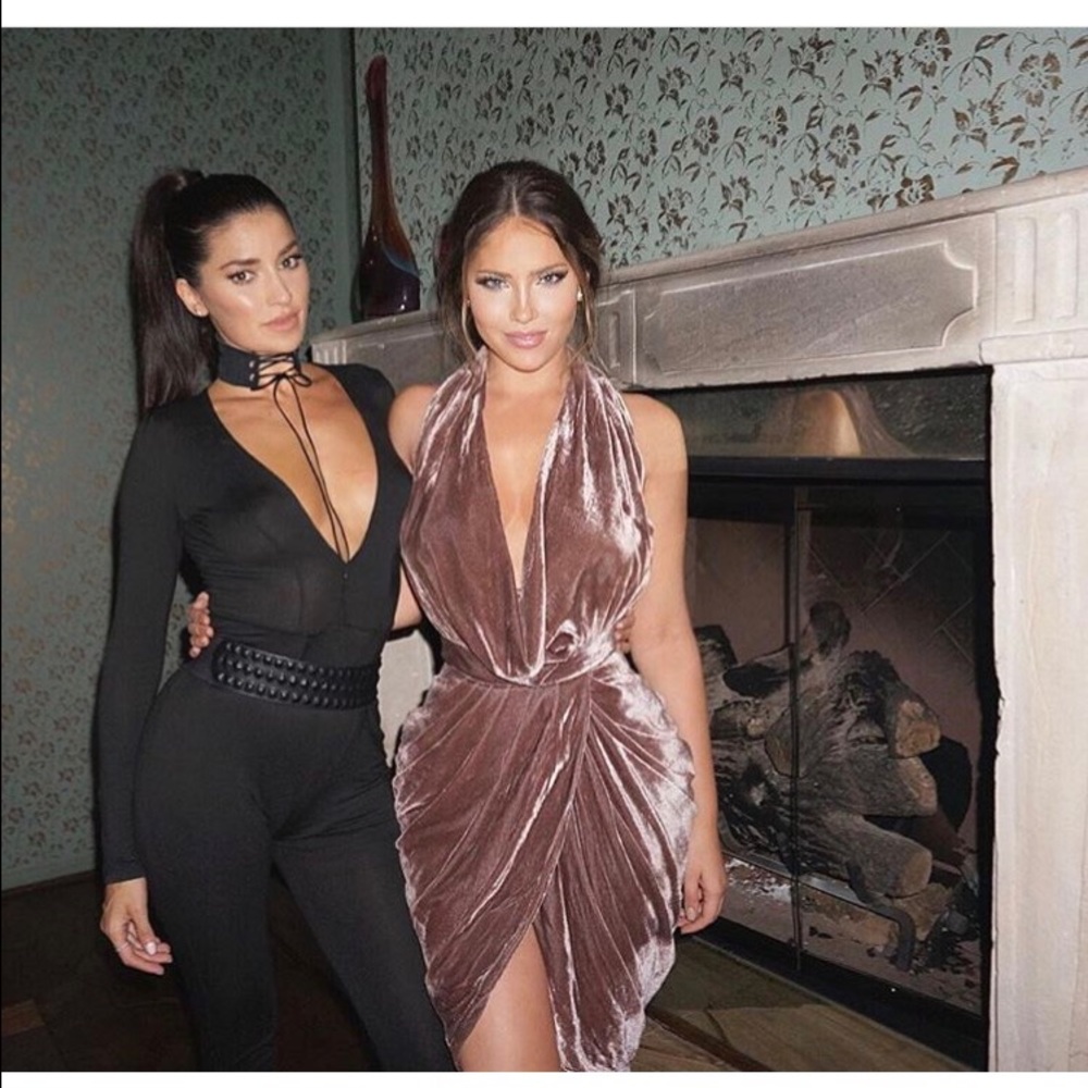 Truffle color-Cocktail dress
