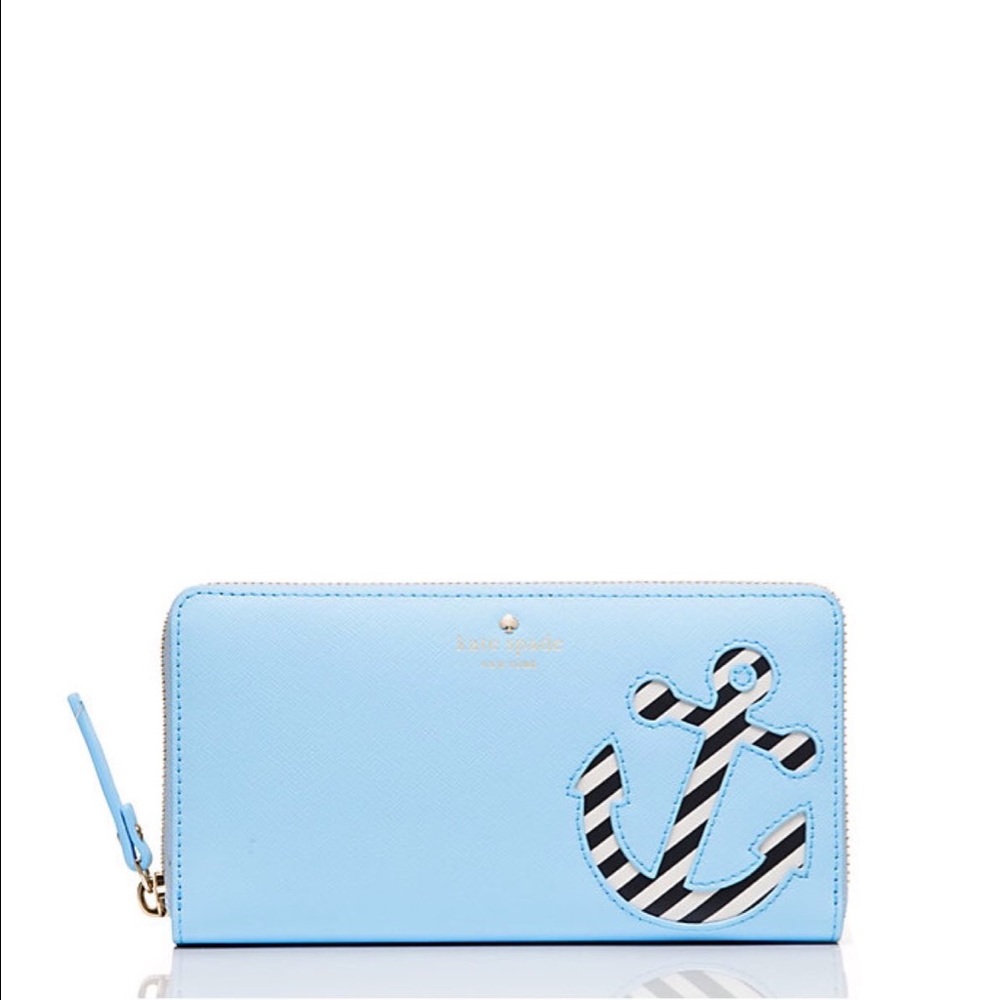 Kate spade anchor wallet.