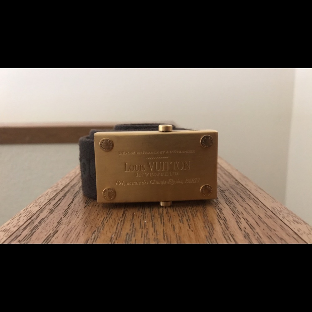 Brown Louis Vuitton Belt