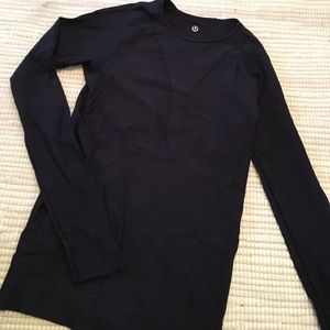 Navy blue lulu lemon long sleeve