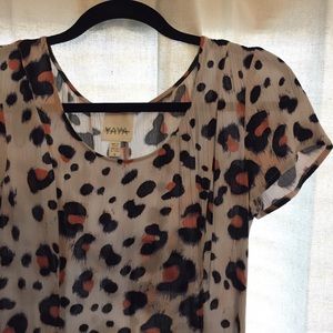 Urban Outfitters leopard print dress