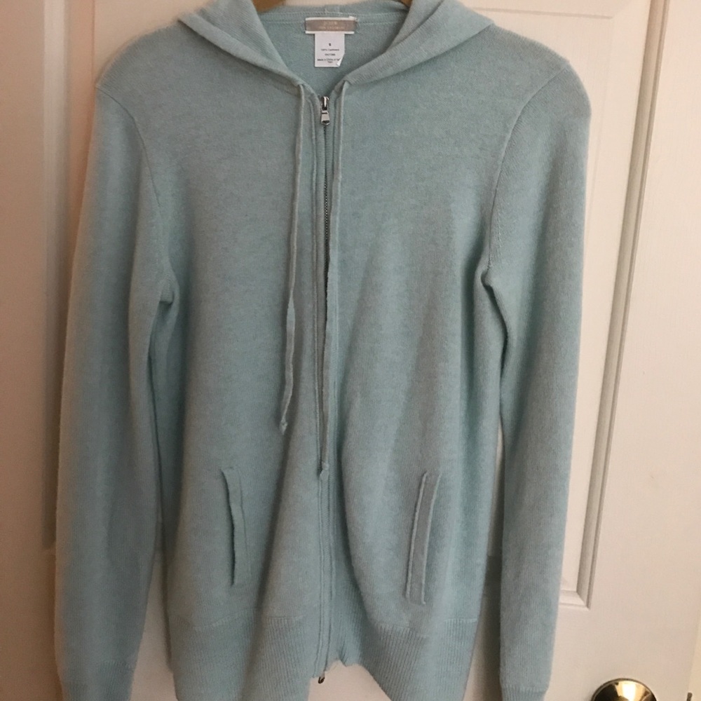 100 % cashmere hoodie
