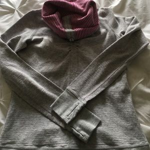 Reversible lululemon sweatshirt, size 4