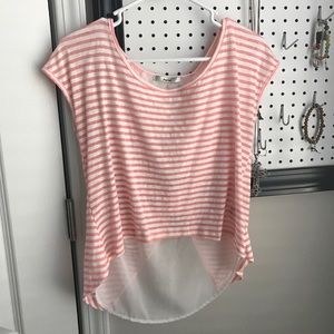 Papaya Cropped Short sleeve