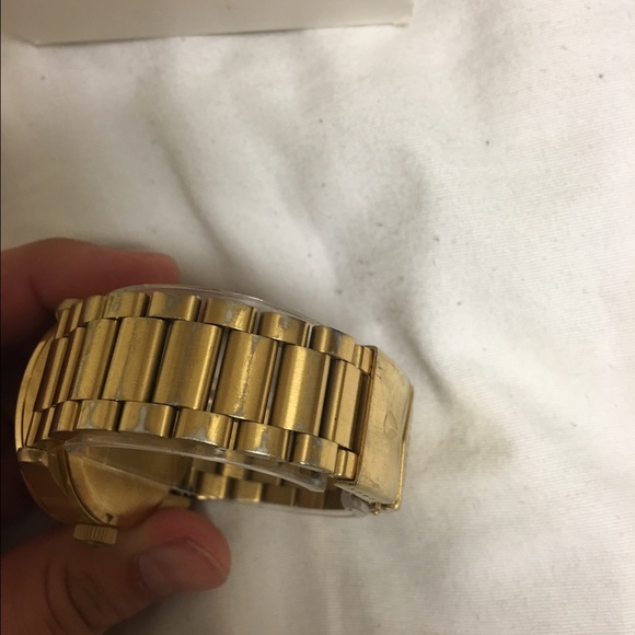 Nixon Gold Link Watch