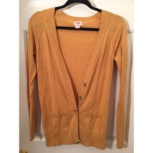 Mustard Yellow Cardigan